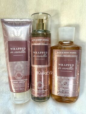 Bath & Body Works Wrapped in Vanilla